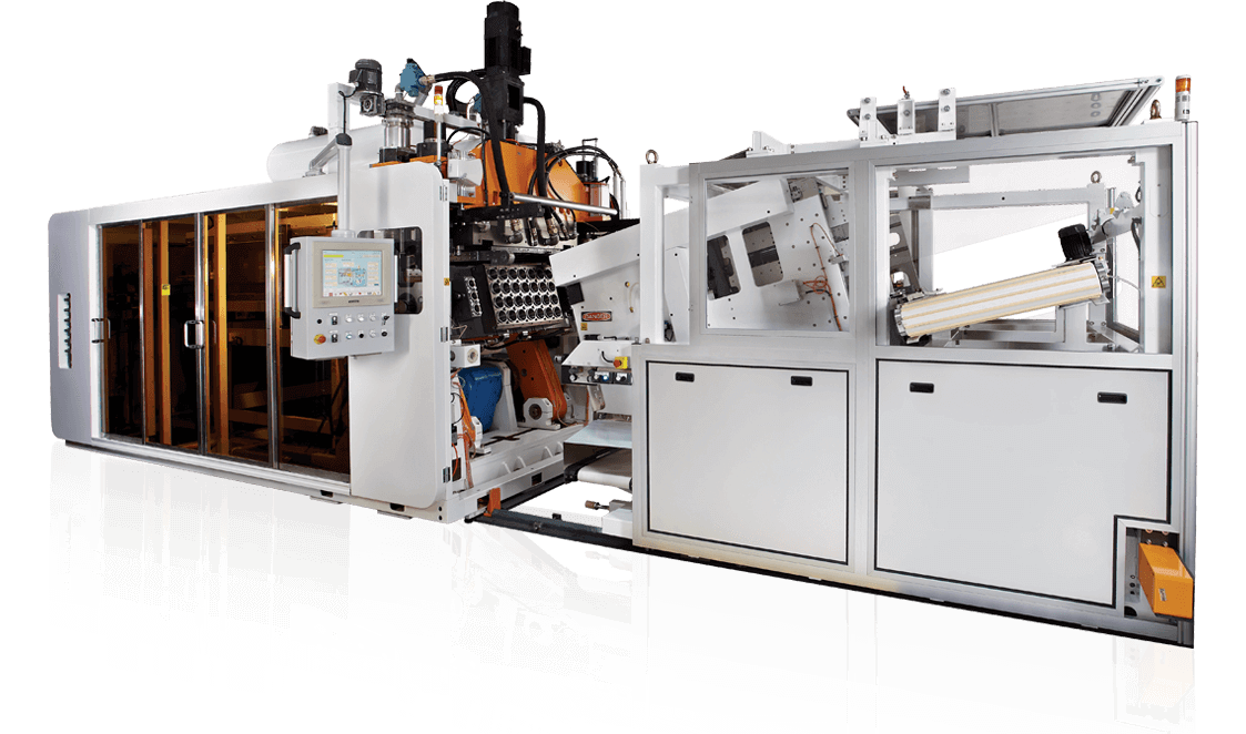 MT Series Cut in Mold Tilting<br>Thermoforming Machine